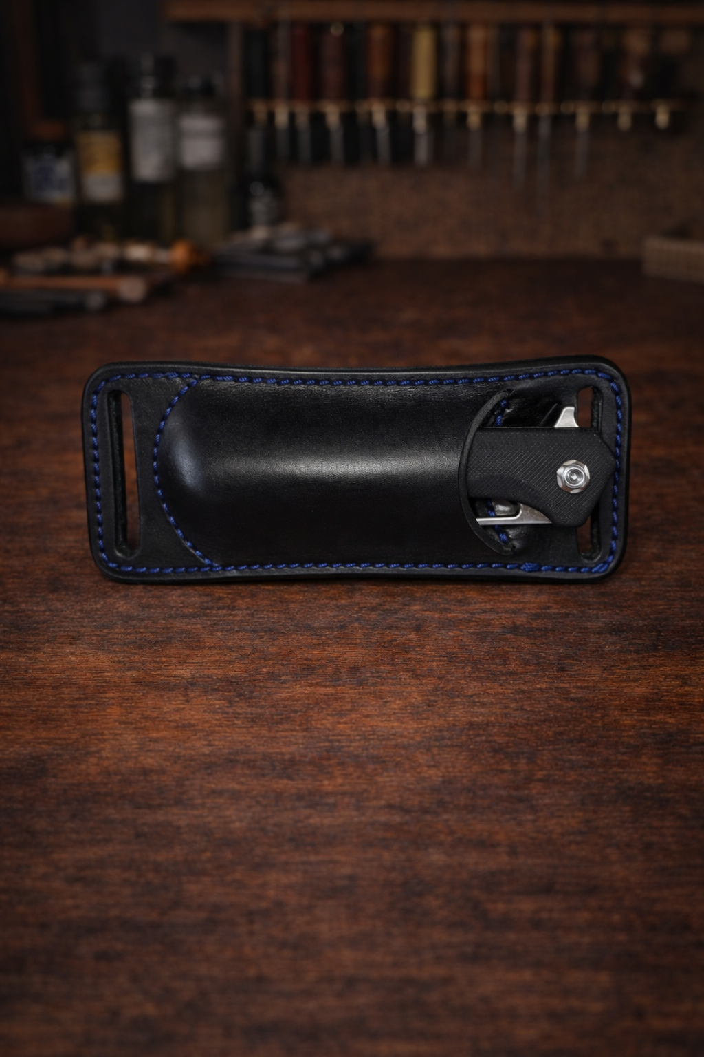 Knife and Sheaths set very good quality hand made leather Sheaths